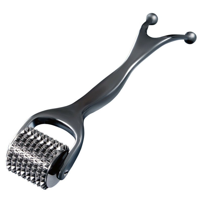 熱伝導スカルプローラー ブラック　　顔の筋肉ひきあげ