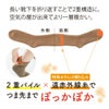 ２重パイルウォーマー 【2重ソックス 靴下】