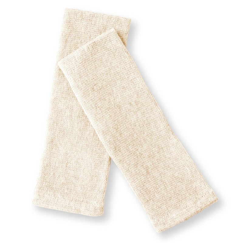 THEAREA シルクとコットンの二重編みウォーマー【日本製】