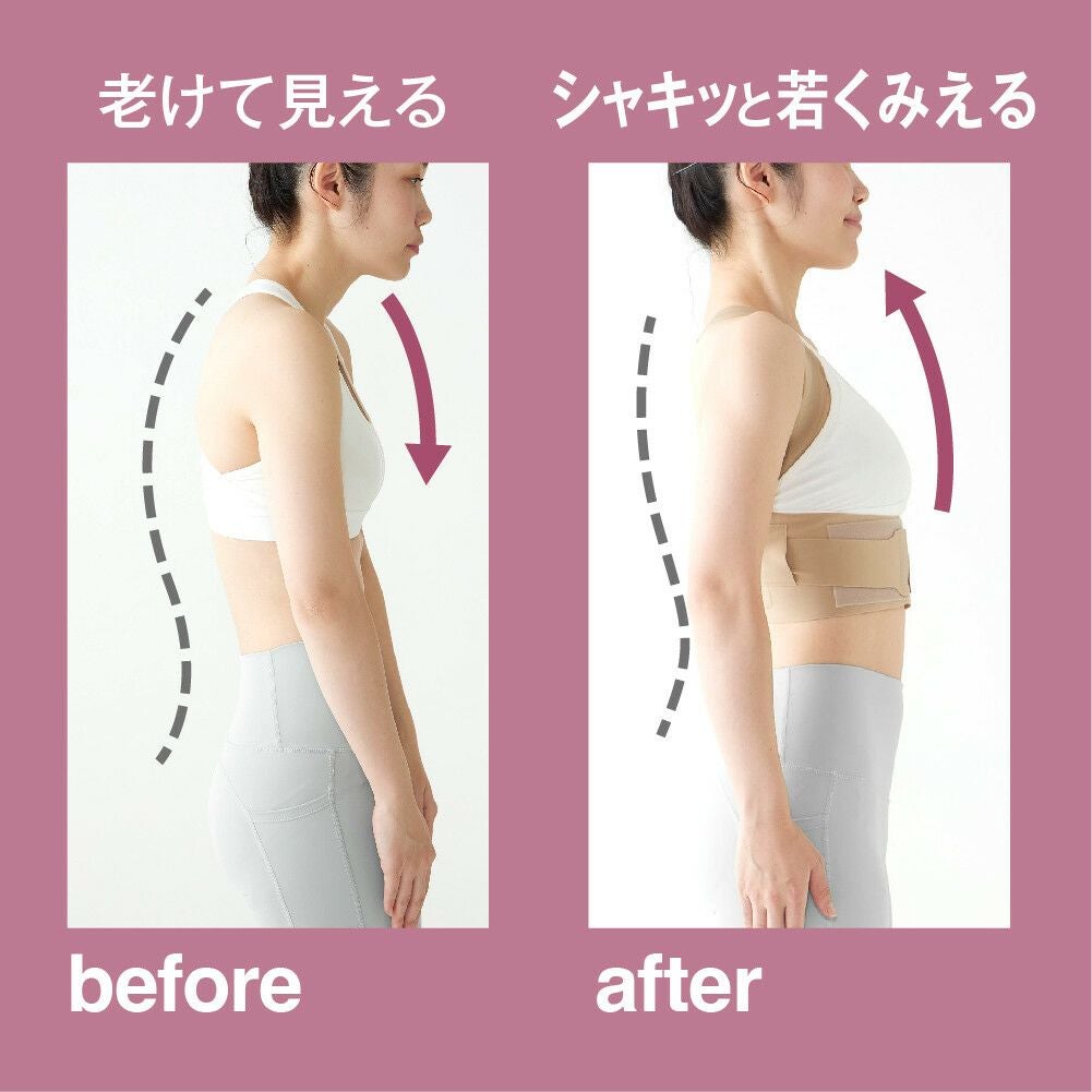お医者さんの体幹姿勢サポーター ピタ肌 日本製（