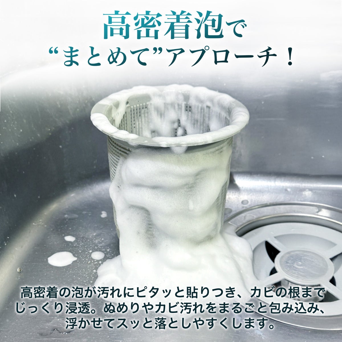 排水口のぬめりとるん 洗浄剤 500ml