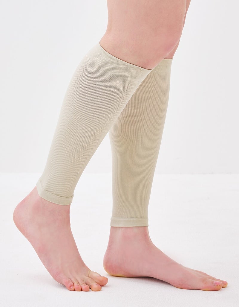 ふくらはぎすっきり4段階着圧サポーター　2枚