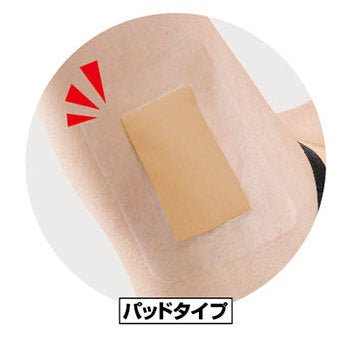 ワキサラフィルム　吸水パッド付き